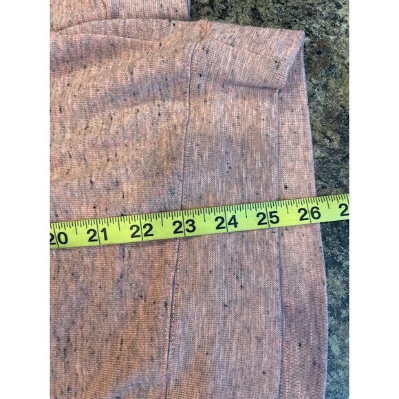 Monrow Get High on Life Heather Pink Sweatshirt Large - Picture 5 of 6